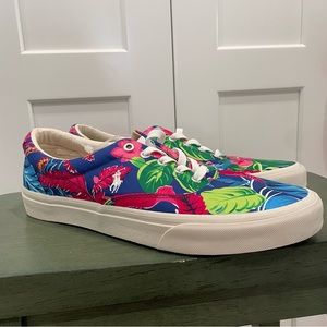 New Polo Ralph Lauren Keaton Pony Lace Up Sneakers Size 11